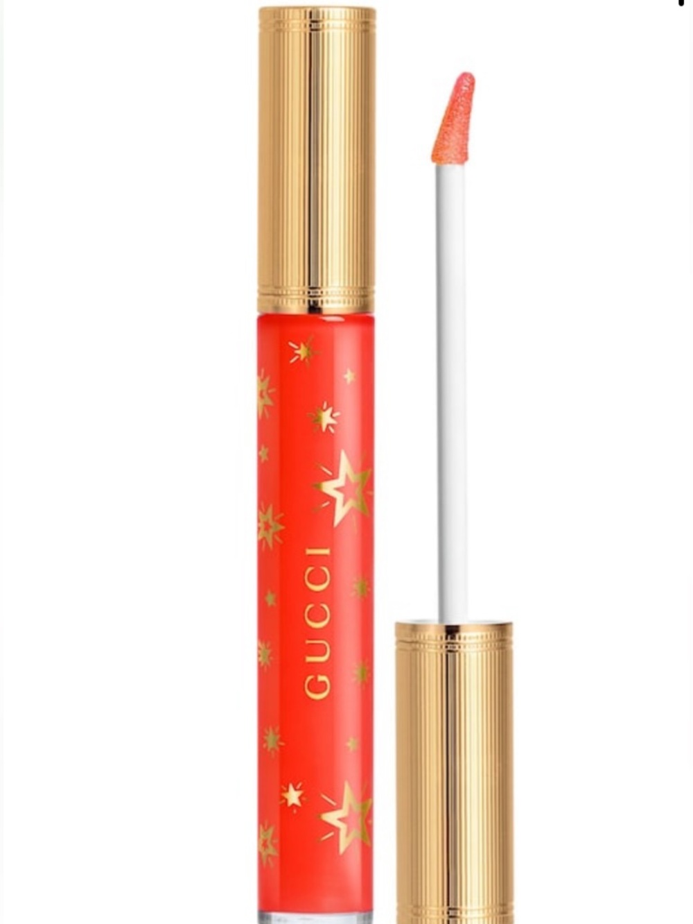 Gucci Hydrating Plumping Lip Gloss Color: 526 - teresina red NIB